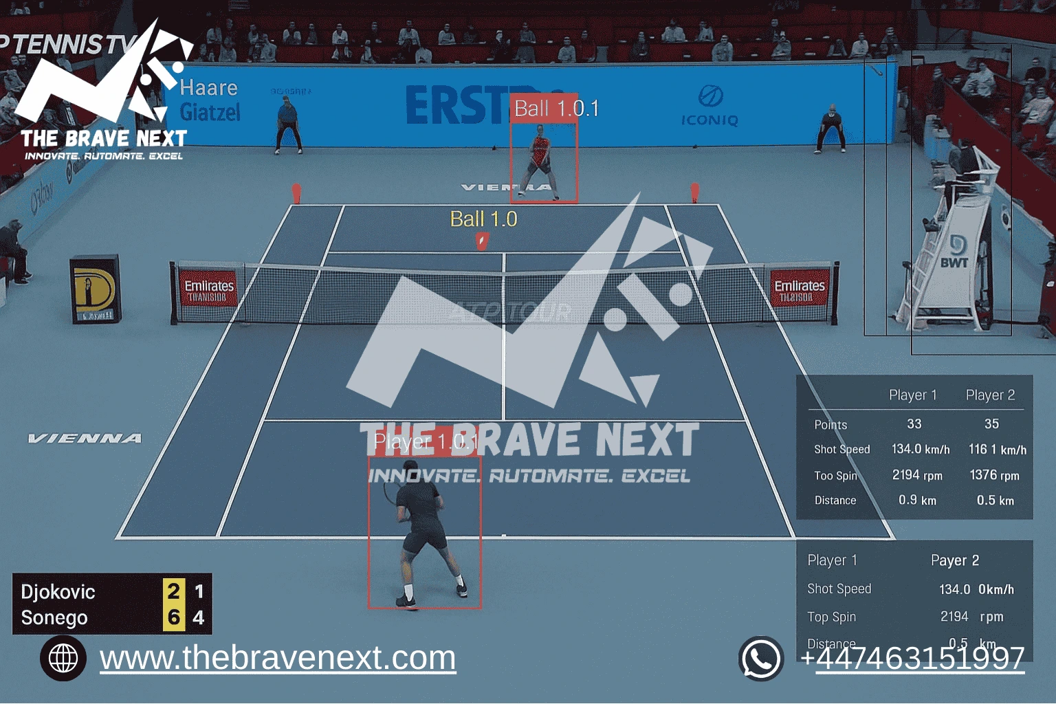 AI Powered Player Detection & Precision Performance Monitoring System