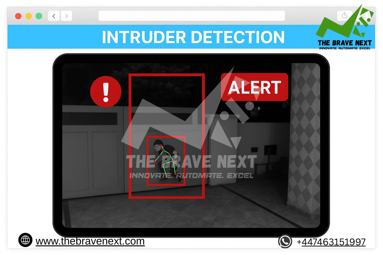 Next-Gen AI Security: Real-Time Intruder Detection with Military Precision